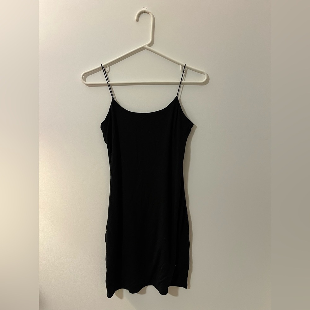 Wilfred Black Strappy Dress
